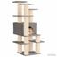 vidaXL &Aacute;rbol para gatos con postes de sisal Muebles Gatos &Aacute;rbol Interior, , large indicador imagen numero 3