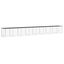 vidaXL Gallinero con techo acero galvanizado antracita 603x98x90 cm, , large indicador imagen numero 20