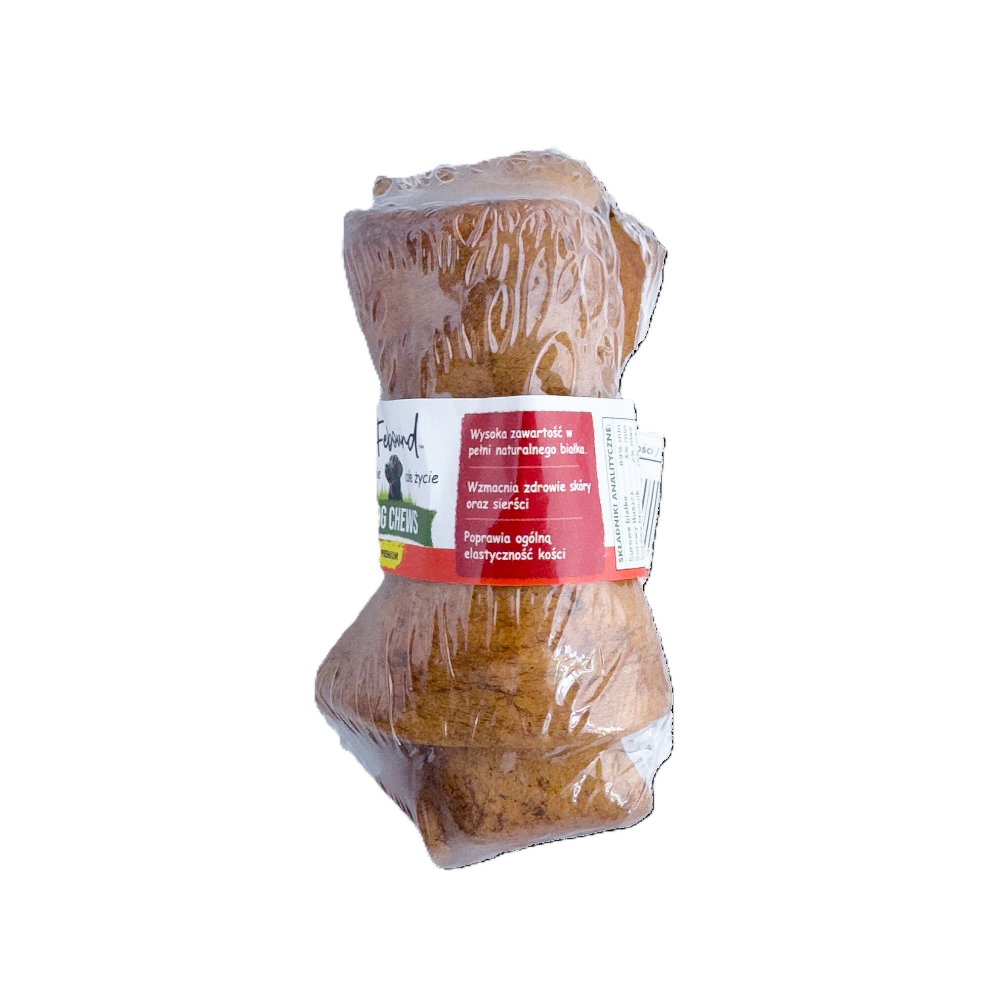 Lifebound Hueso masticable de cuero de ternera, lote de 4, 23 cm, , large Imagen numero 4
