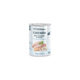 Breedna Comida húmeda de pollo para perros pack 12uds