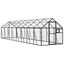 vidaXL Pajarera de aluminio gris antracita 179x100x185 m, , large indicador imagen numero 9