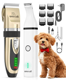Oneisall Recortadora de pelo y patas para perro y gato