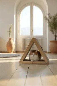 Althea Living - Rascador de cart&oacute;n para gatos Balandra, plegable, 6&nbsp;superficies&nbsp;de rascado, , large Imagen numero 5