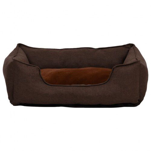 VidaXL Sof&aacute; Acolchado Marr&oacute;n para perros, , large Imagen numero 10