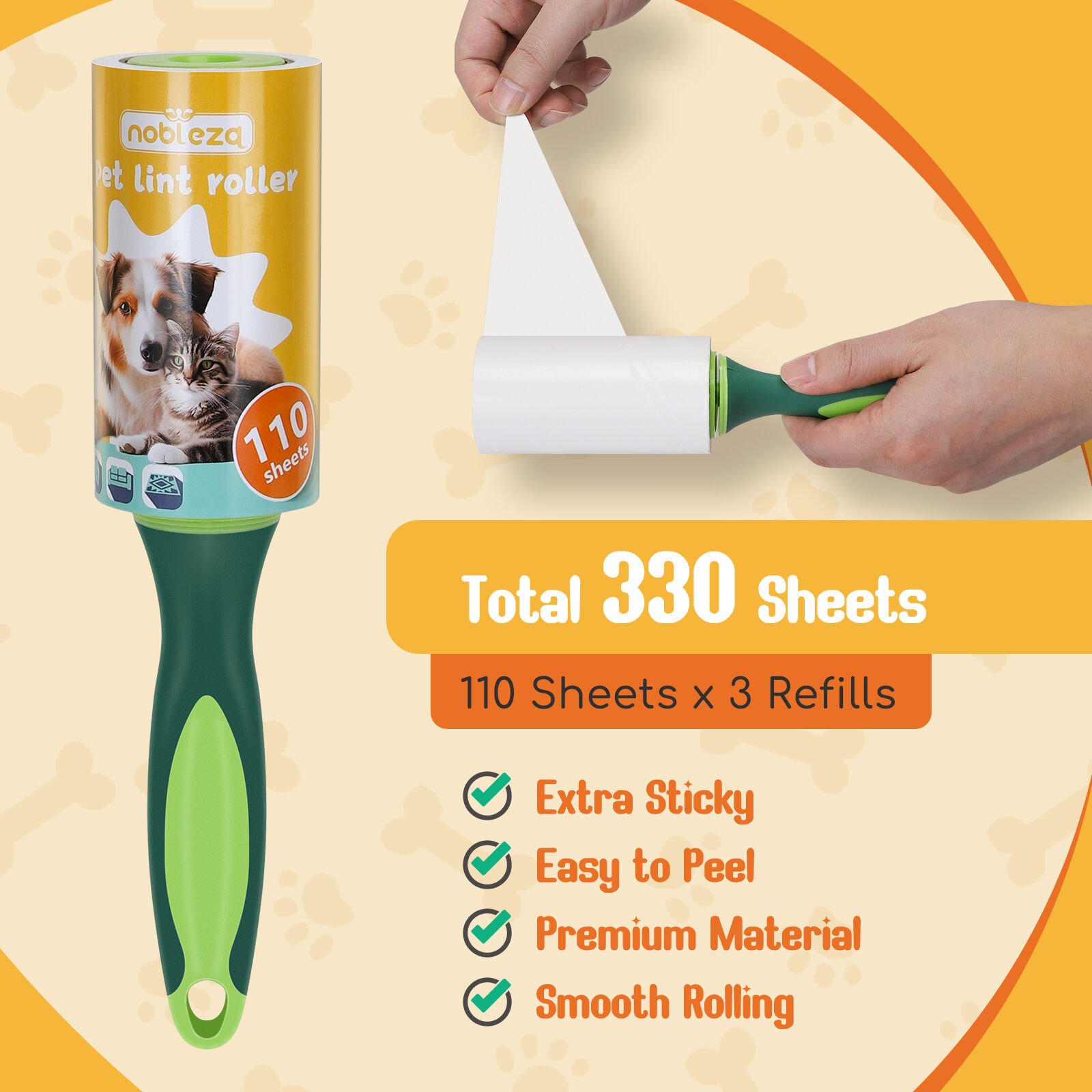 Nobleza Rodillo Quitapelusas para gatos thumbnail