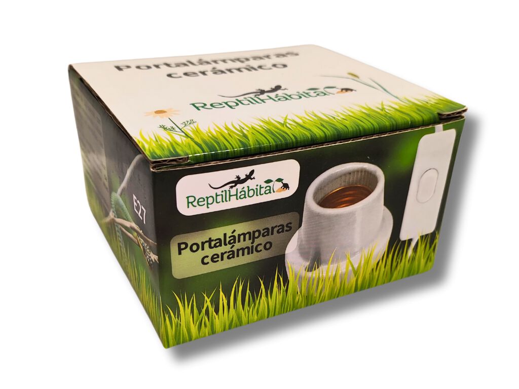 Reptilhábitat Portalámparas Compacto Cerámico para terrario thumbnail