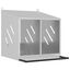 vidaXL Nido para gallinas con 4 compartimentos plateado galvanizado, , large indicador imagen numero 11