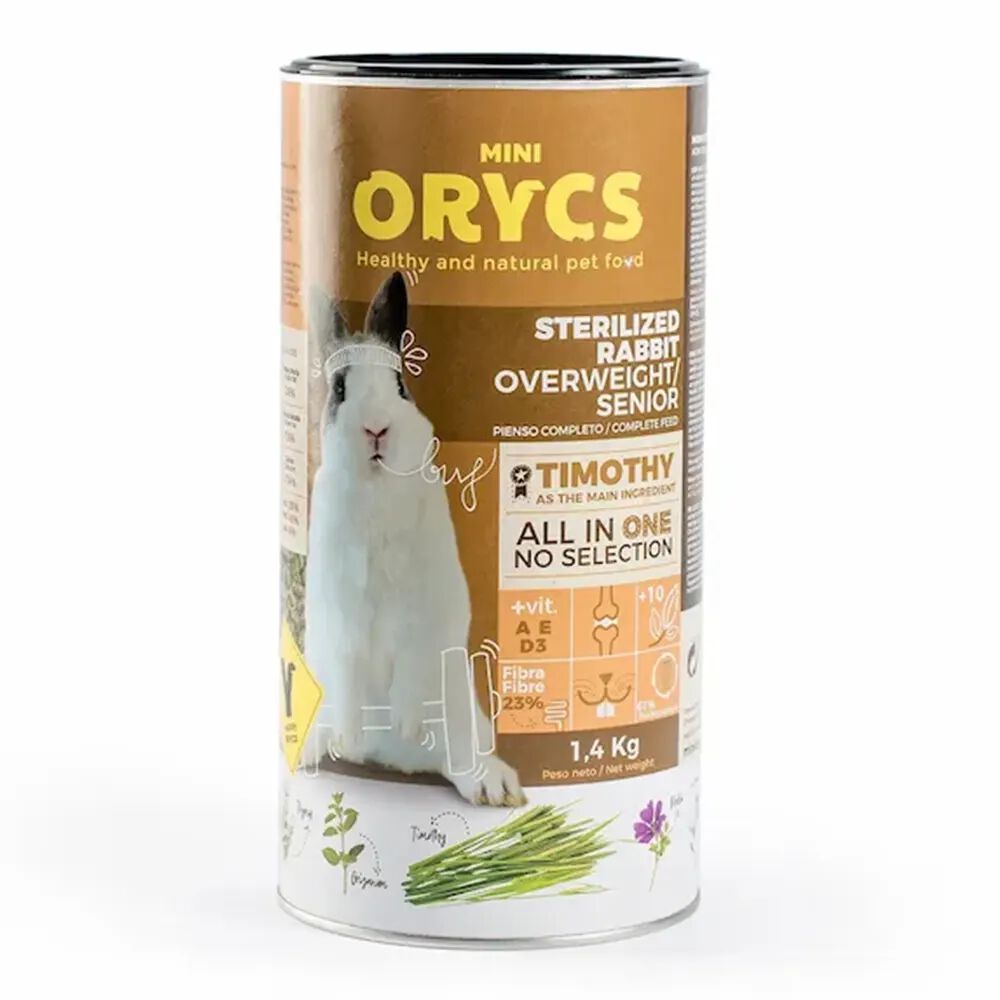 ORYCS Sterilized Rabbit Overweight Senior Pienso bajo para conejos esterilizados 4 kg, , large Imagen numero 3