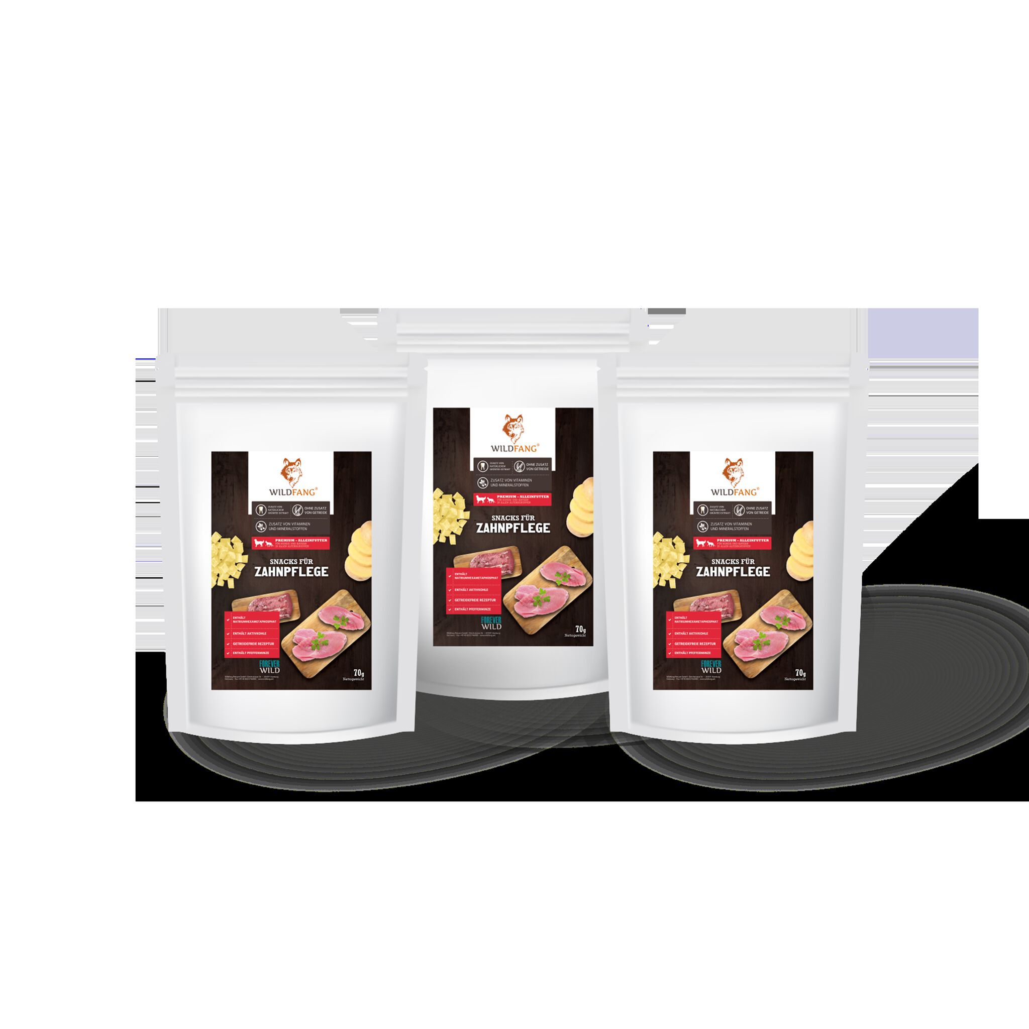 Wildfang - Bocadillos de cuidado dental - sin grano - 1 x 70g, , large Imagen numero 6