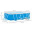 Outsunny Piscina Desmontable Tubular 340x215x80 cm Piscina Rectangular de Exterior con Depuradora de Cartucho 4.000 L/H Mangueras Longitud 100 cm y Marco de Acero 4200 L Azul, , large indicador imagen numero 3