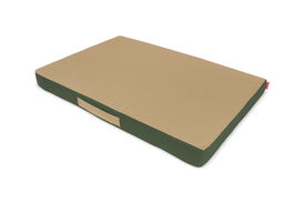 Gauty Cama Tela de sarga verde y beige para Perros y Gatos