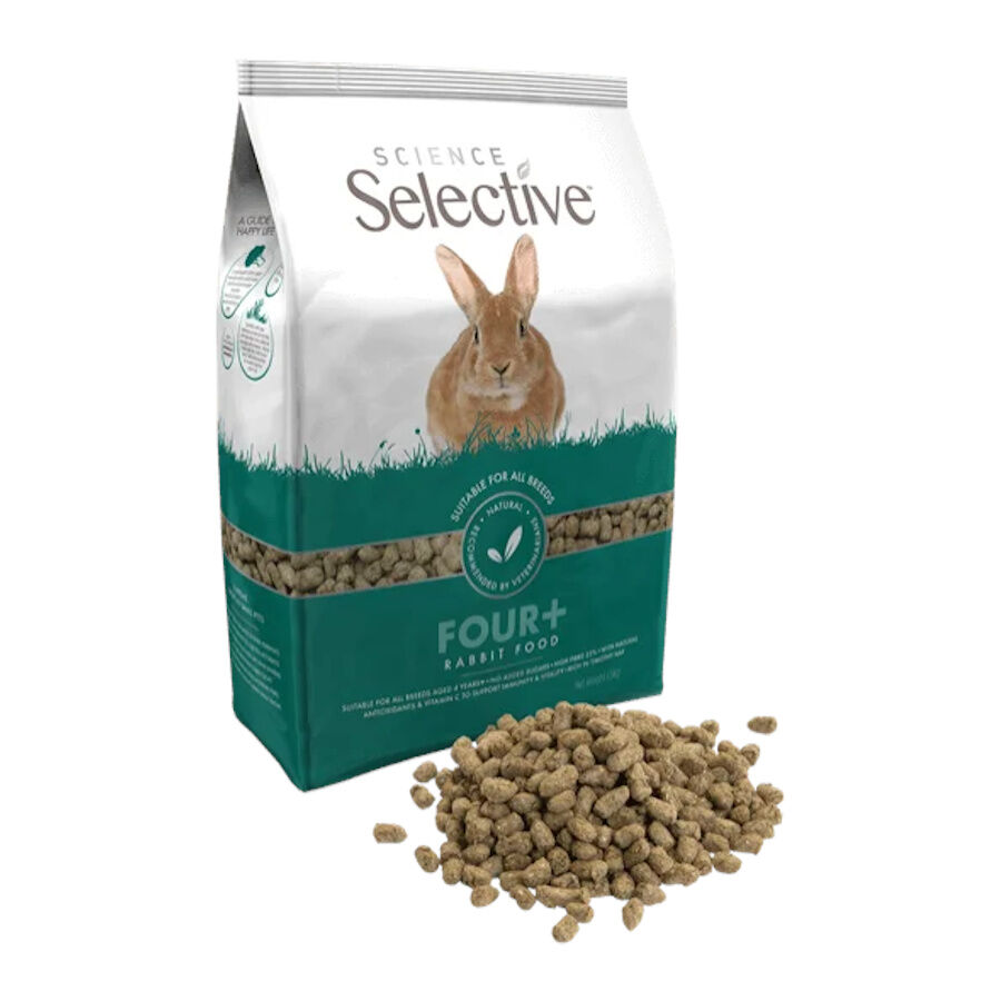 Supreme Science Selective Four + pienso para conejos, , large Imagen numero 2