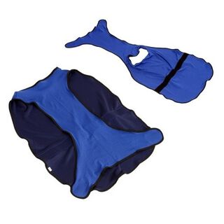Chaqueta refrescante de poliéster PawHut para perros color Azul