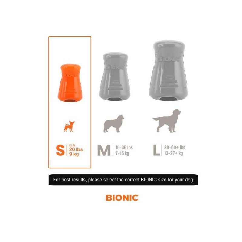 BIONIC Juguete interactivo Treat Shaker para perros thumbnail