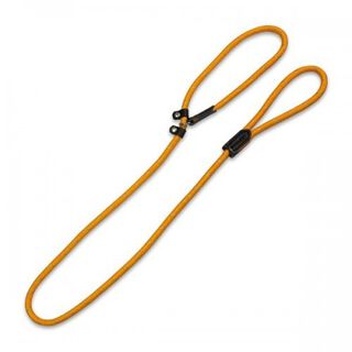 Collar/Correa de nylon reflectante para perros color Naranja