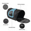 Nobleza -Transportin Gato Perro, Bolsa de Transporte Transpirable para Mascotas, 45*28*29cm transportador de mascotas para Perros/Gatos/Avión Mediano (Negro Azul), , large indicador imagen numero 2
