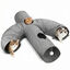 Nobleza T&uacute;nel para Gatos de 4 V&iacute;as - Juguete Tubo Plegable de Tela Estilo Lino Gris con Bola Colgante y Agujero Central, Juego Interactivo y Escondite para Gatitos, Conejos y Mascotas Peque&ntilde;as (Interior), , large indicador imagen numero 1