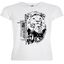 Camiseta manga corta hombre león color Blanco, , large indicador imagen numero 1