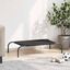 vidaXL Cama elevada para perros negra tela Oxford y acero, , large indicador imagen numero 8