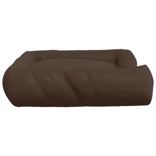 Vidaxl cama rectangular acolchada marr&oacute;n para mascotas, , large Imagen numero 14