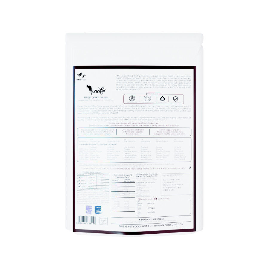 Delicias de carne seca: h&iacute;gado de pollo (50 g/1,76 oz), , large Imagen numero 2