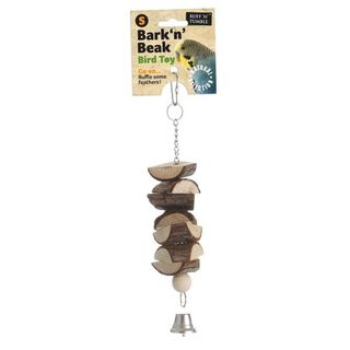Juguete Bark N Beak para pájaros color Varios