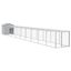 vidaXL Gallinero con corral acero galvanizado gris claro 117x609x123cm, , large indicador imagen numero 9