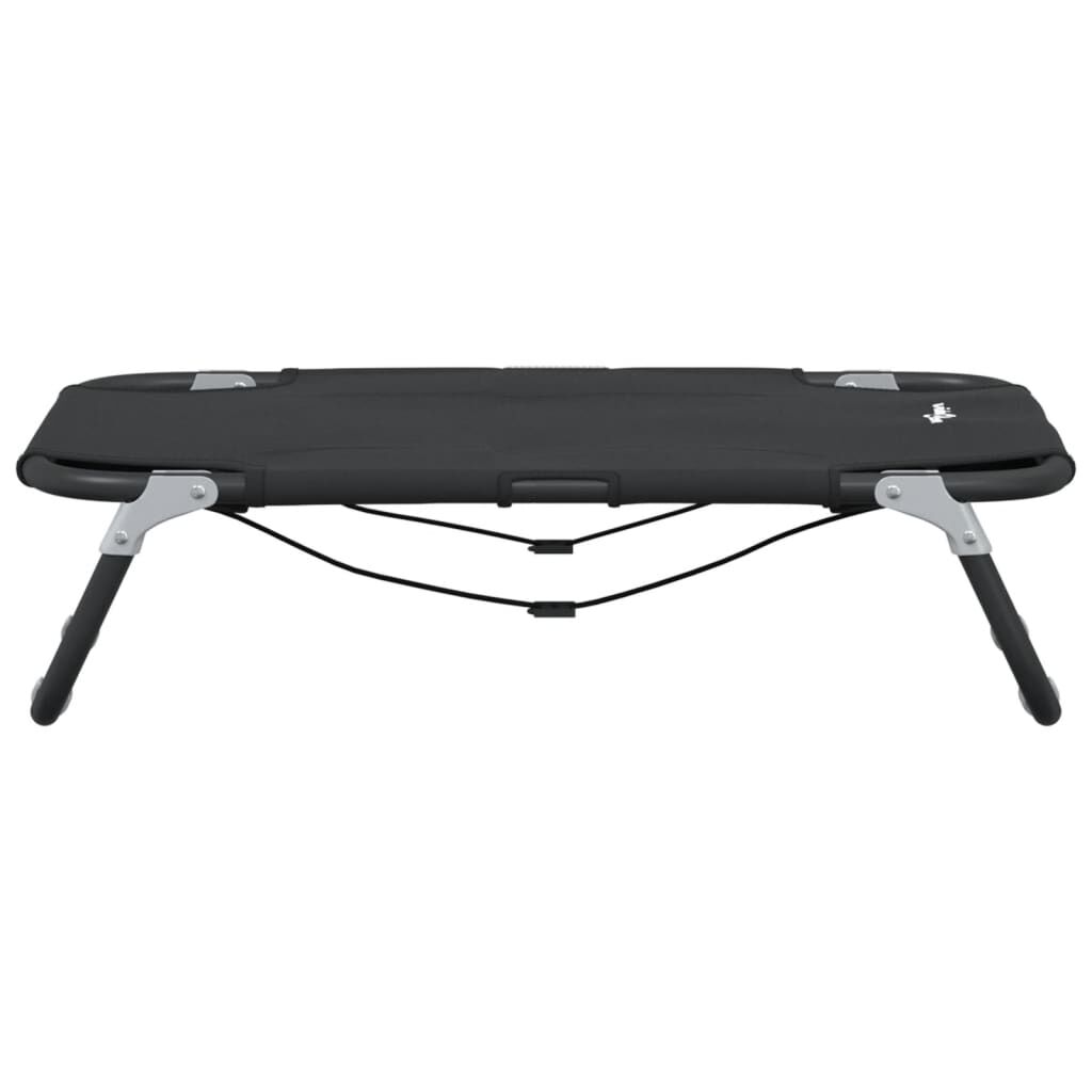 vidaXL Cama para perros plegable tela oxford y acero gris antracita, , large Imagen numero 13