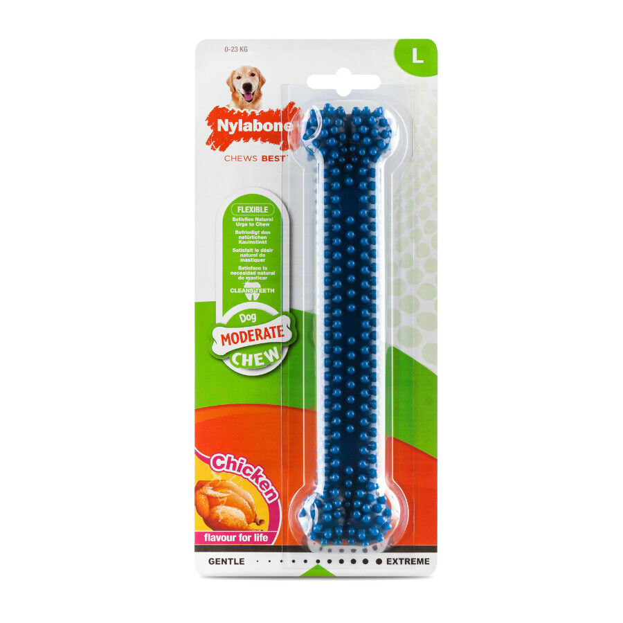 Nylabone Dental Chew Hueso mordedor para perros thumbnail