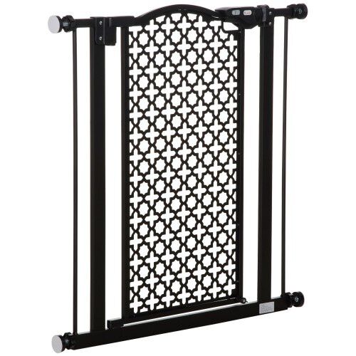 PawHut Barrera de Seguridad de Acero para perros, , large Imagen numero 1