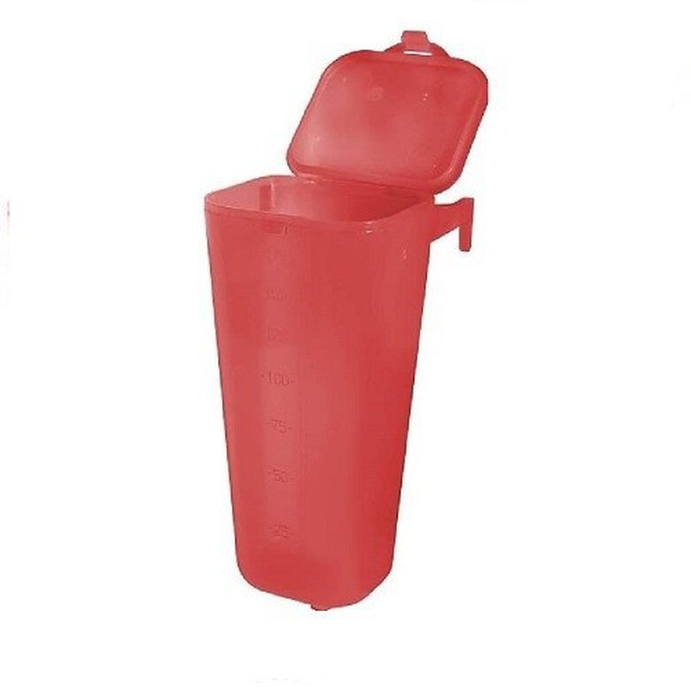 Bebedero tipo botella para pajaros color Rojo, , large image number null