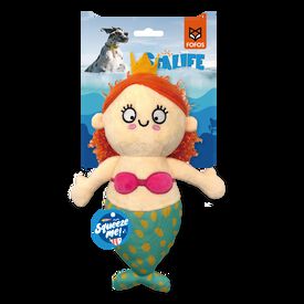 FOFOS | Peluche Sirena con Sonido - Para Perro