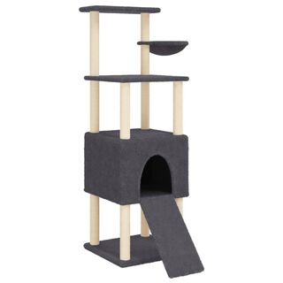 vidaXL Rascador con postes para Gatos 