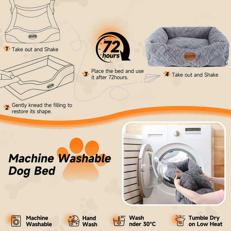 Nobleza Cama lavable para Perros medianos thumbnail