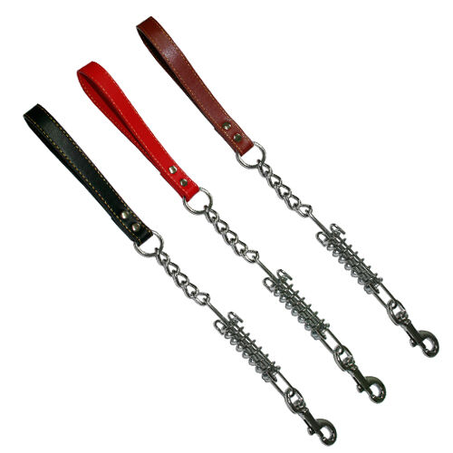 PETPALL RAMAL CADENA MUELLE ASA PIEL (40 CM ( 3 mm )), , large Imagen numero 1