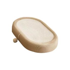 Althea Living - Rascador de sisal para gatos Isla. 2 en 1: cama y rascador