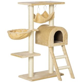 PawHut árbol rascador hamaca para Gatos