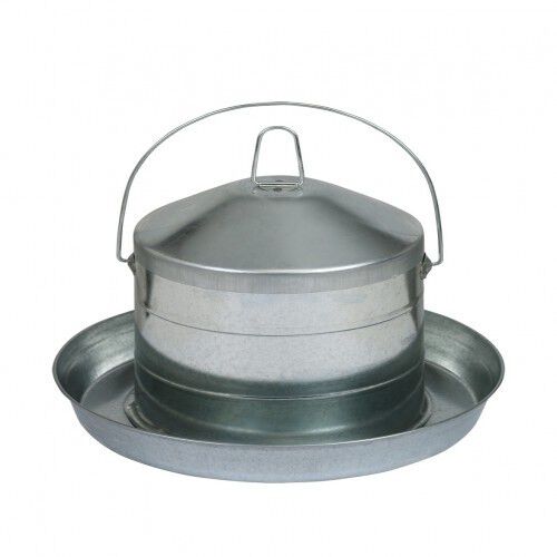 Bebedero de chapa para aves, , large Imagen numero 1