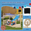 Outsunny Arenero para Niños Madera Natural, , large indicador imagen numero 4