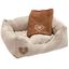 Cuna de algod&oacute;n Love You para perros color Beige, , large indicador imagen numero 1