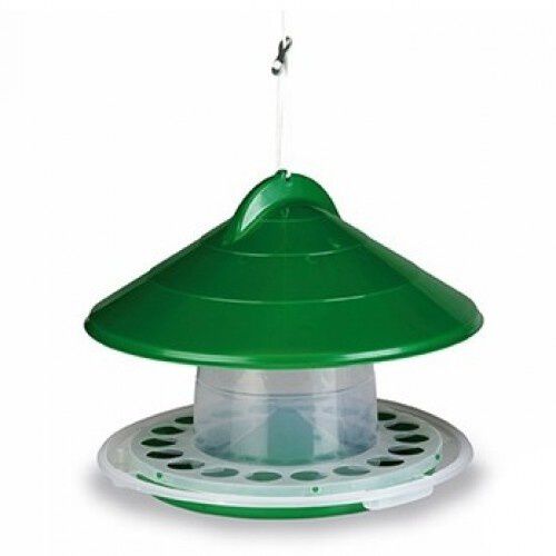 Tolva colgante para p&aacute;jaros color Blanco y Verde, , large Imagen numero 1