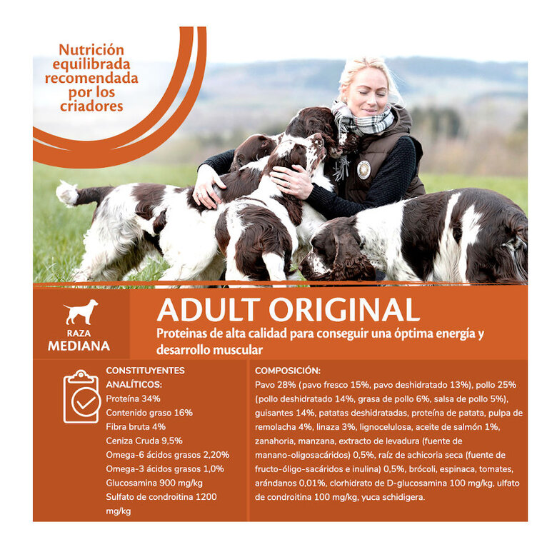 Wellness Core Adult Medium Original Pavo y Pollo pienso para perros, , large image number null