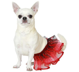 Atosa Disfraz Tutú rojo para perros