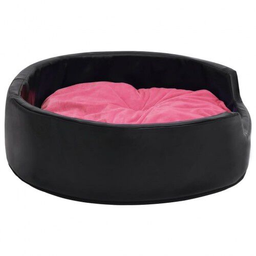 VidaXL Sof&aacute; Con Coj&iacute;n Lavable Negro y Rosa para perros y gatos, , large Imagen numero 7