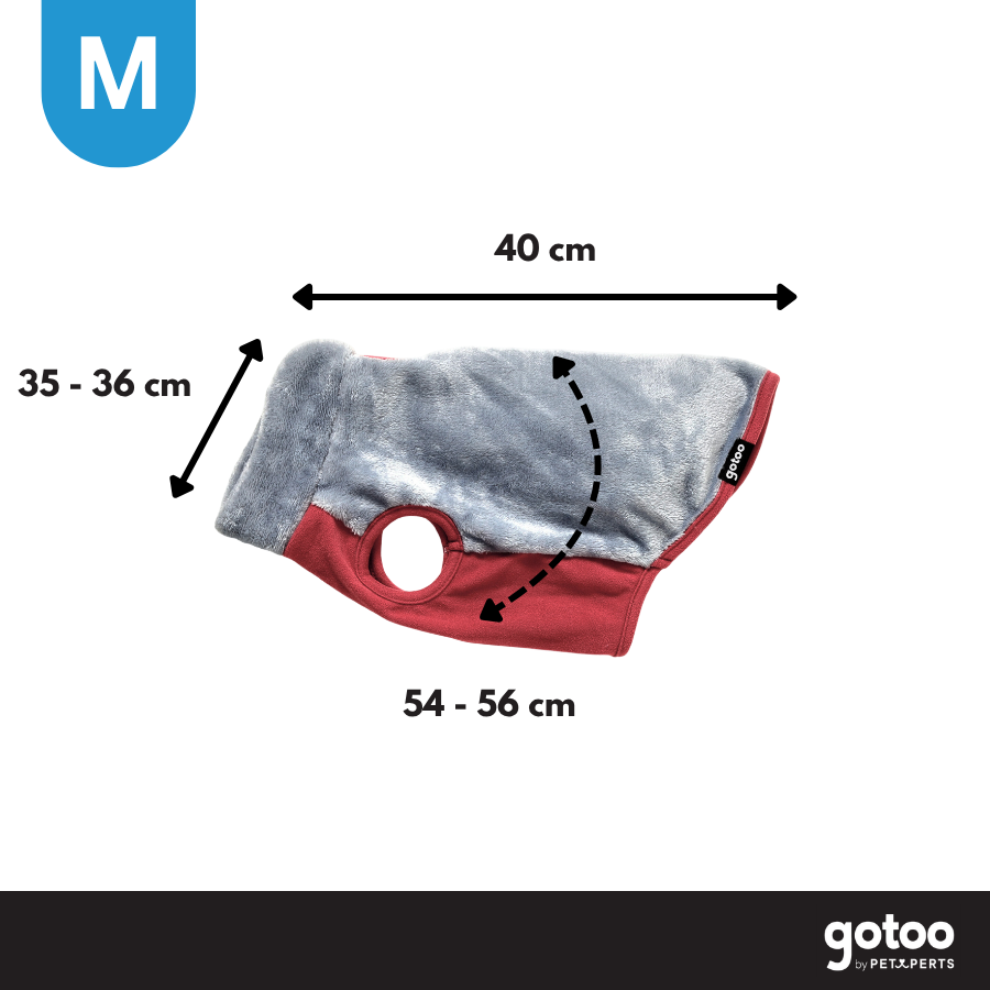 Gotoo Jersey Polar Azul para perros, , large Imagen numero 4