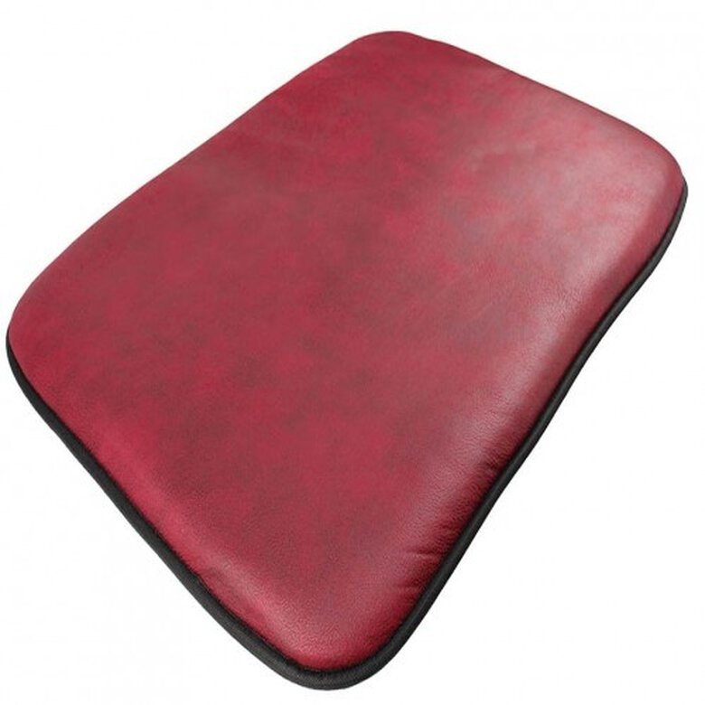 Cama antideslizante de tapicería color Rojo, , large image number null