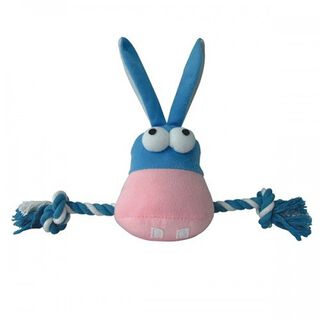 Peluche burrito con cuerda color Azul