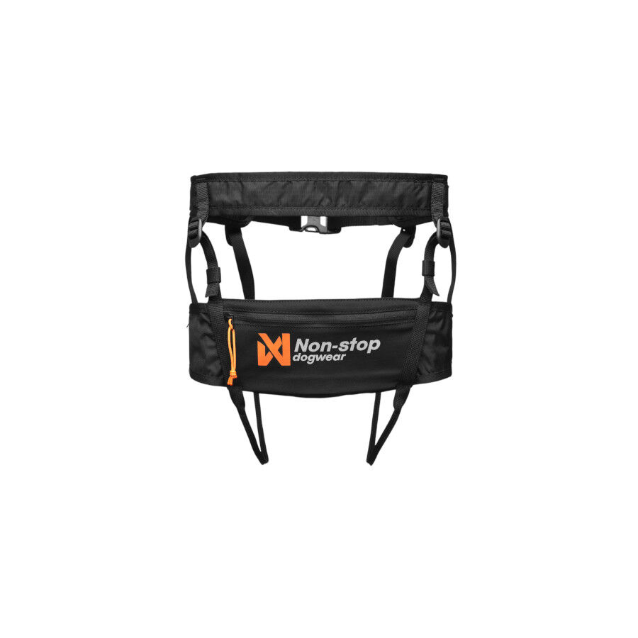 Non-stop Dogwear Cintur&oacute;n Canicross Negro para perros, , large Imagen numero 1