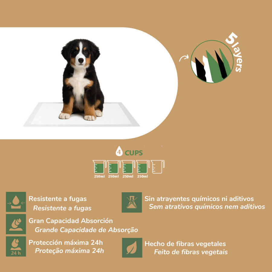 Nice Care Empapadores Bamboo para perros, , large Imagen numero 2