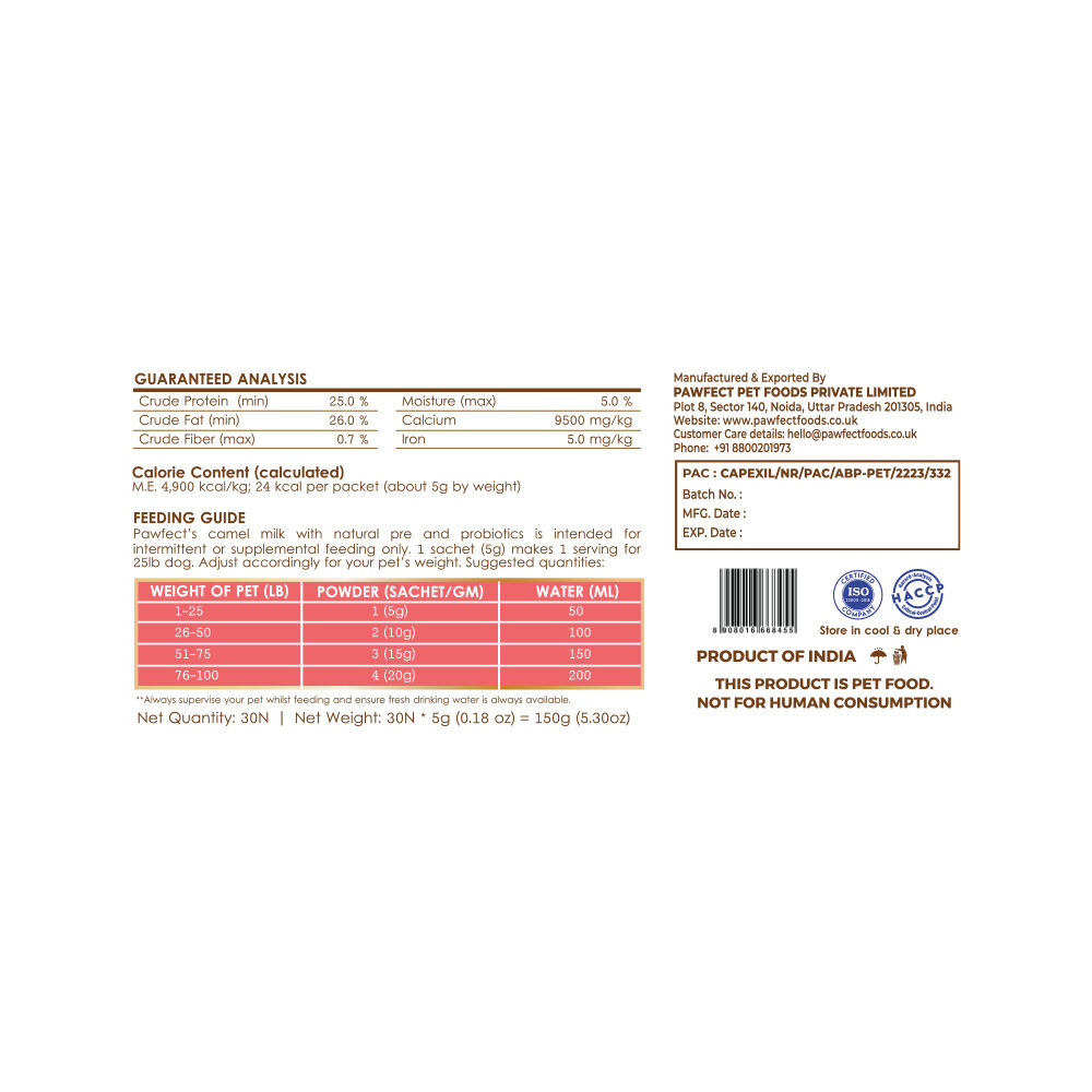 Nature's Sip para perros: leche de camello con manzana, coco, remolacha y menta (150 g/5,29 oz), , large Imagen numero 2
